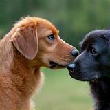 Séance d’obéissance canine – éducateur et chien à l’œuvre